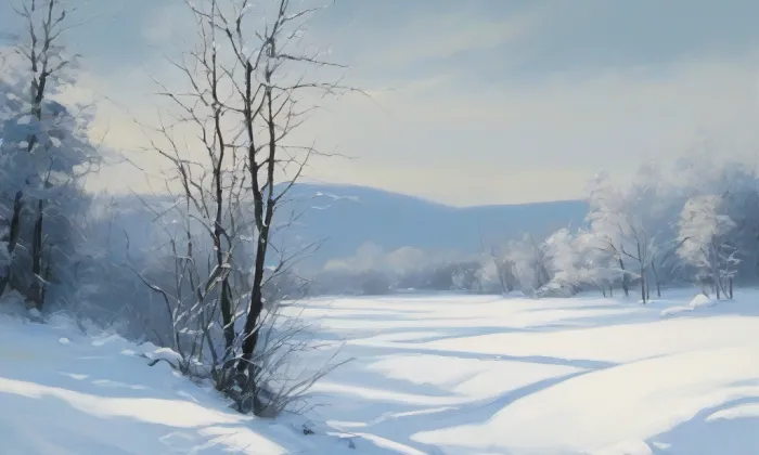 Kostel svatého Michaela archanděla (Libřice) – winter