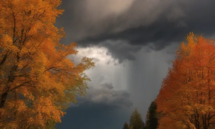 Kostel svatého Michaela archanděla (Přerov) – autumn