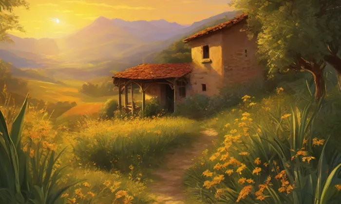 Kostel svatého Mikuláše (Drchlava) – summer