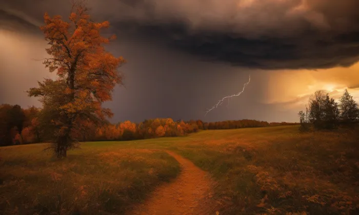 Kostel svatého Mikuláše (Hajnice) – autumn