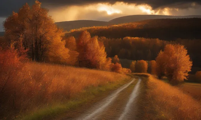 Kostel svatého Mikuláše (Jaroměř) – autumn