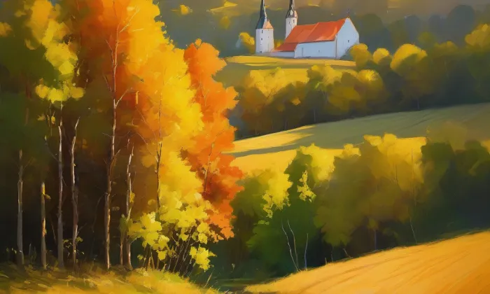 Kostel svatého Mikuláše (Kašperské Hory) – summer