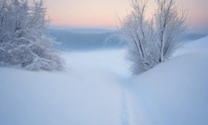 Kostel svatého Mikuláše (Pernarec) – winter