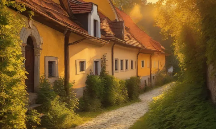 kostel svatého Mikuláše (Veverské Knínice) – summer