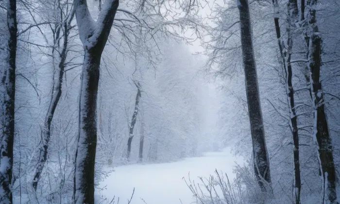 kostel svatého Mikuláše (Veverské Knínice) – winter