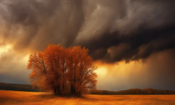 Kostel svatého Mikuláše na Malé Straně – autumn