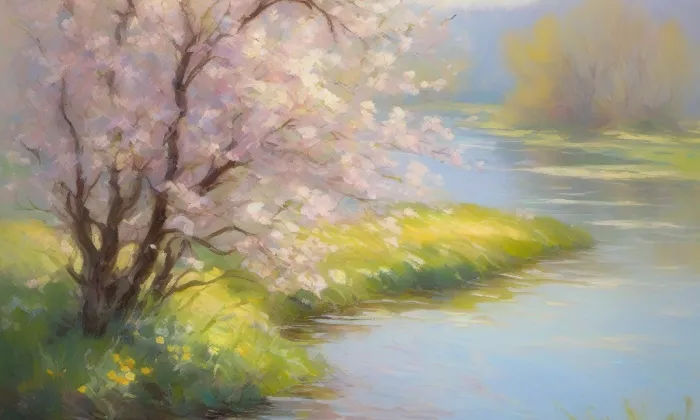 Kostel svatého Mikuláše v Oticích – spring