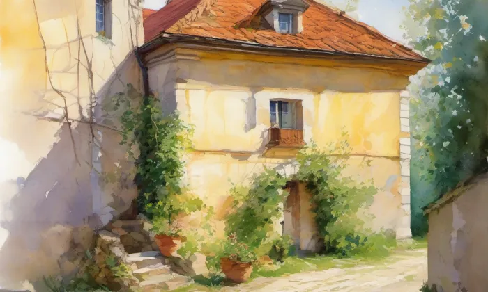 Kostel svatého Mikuláše v Třídomí – spring