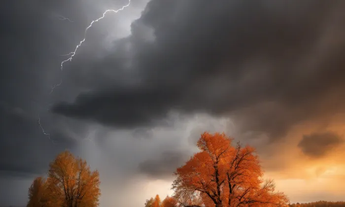kostel svatého Oldřicha (Novosedly) – autumn