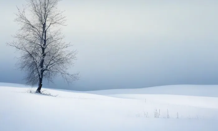 kostel svatého Ondřeje (Heřmanovice) – winter