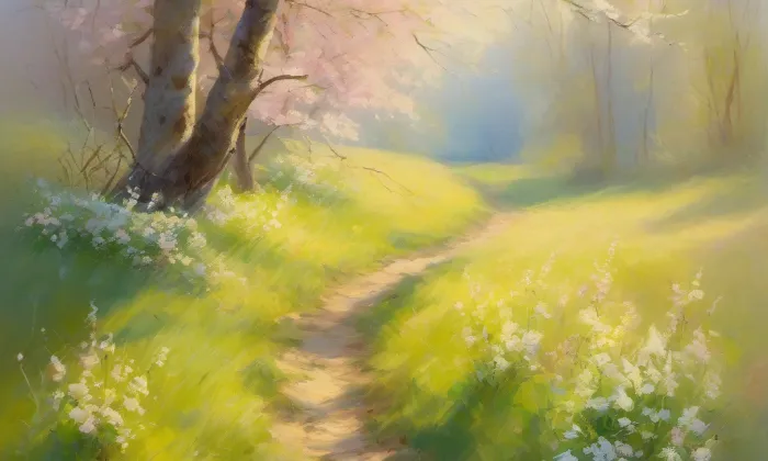 kostel svatého Osvalda (Milovice) – spring