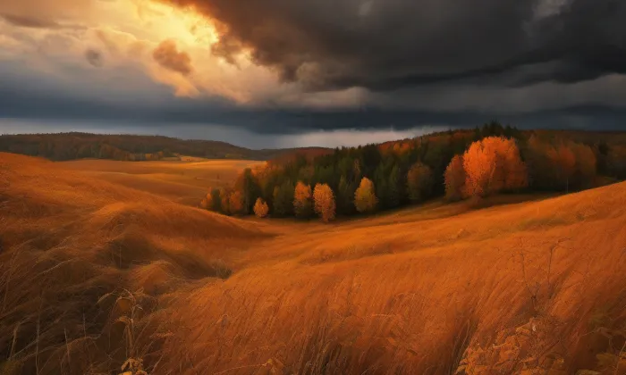 Kostel svatého Otmara – autumn