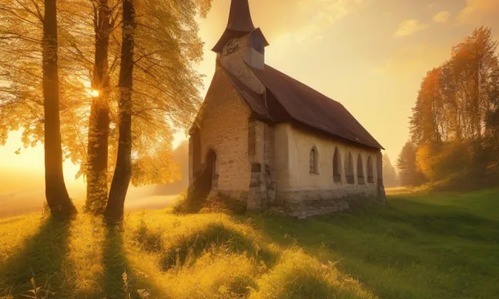 kostel svatého Petra a Pavla (Řeznovice) – summer