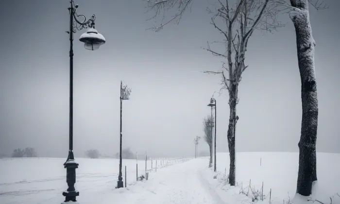 Kostel svatého Petra a Pavla (Horní Bobrová) – winter