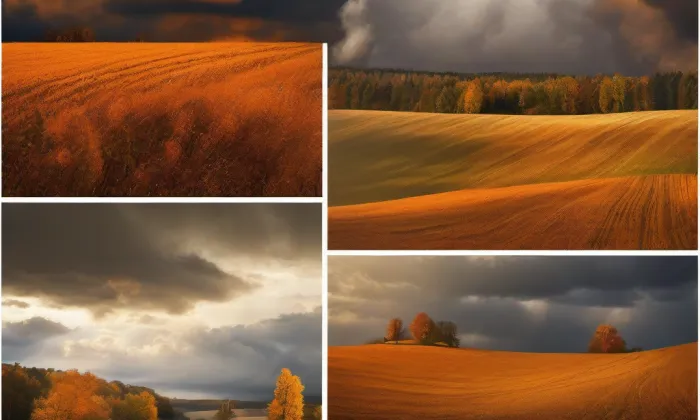 Kostel svatého Petra a Pavla (Milovice u Hořic) – autumn