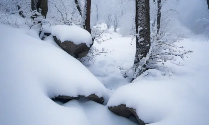 Kostel svatého Petra a Pavla (Svéraz) – winter