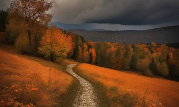 Kostel svatého Petra a Pavla ve Varnsdorfu – autumn