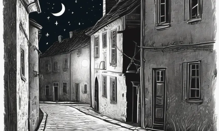 kostel svatého Prokopa (Křtěnov) – noc