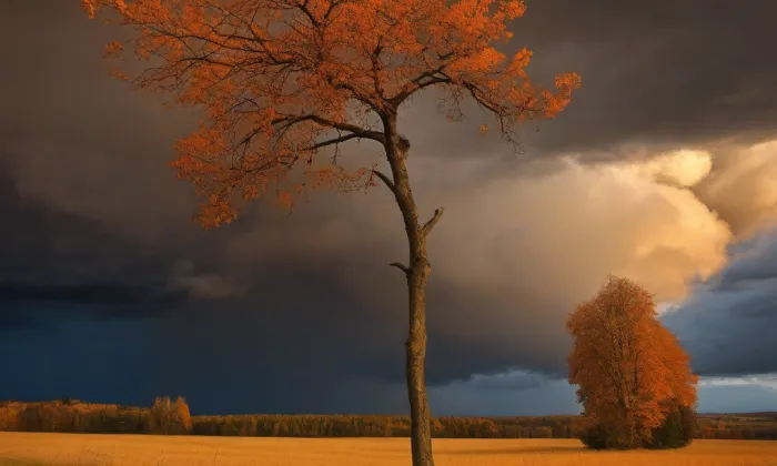 kostel svatého Prokopa ve Svémyslicích – autumn