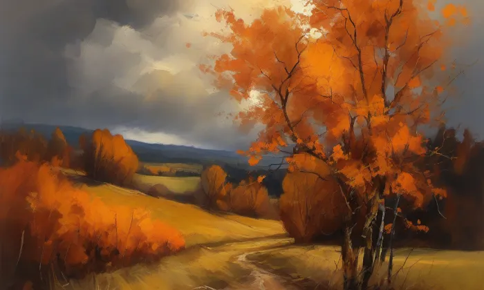 kostel svatého Stanislava (Úvaly) – autumn