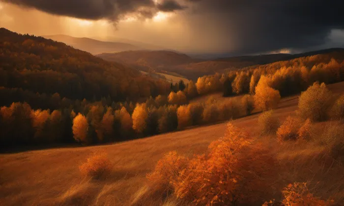 kostel svatého Stanislava (Bolatice) – autumn
