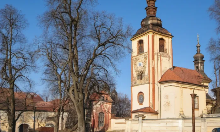 Kostel svatého Stanislava (Mořina) – historical