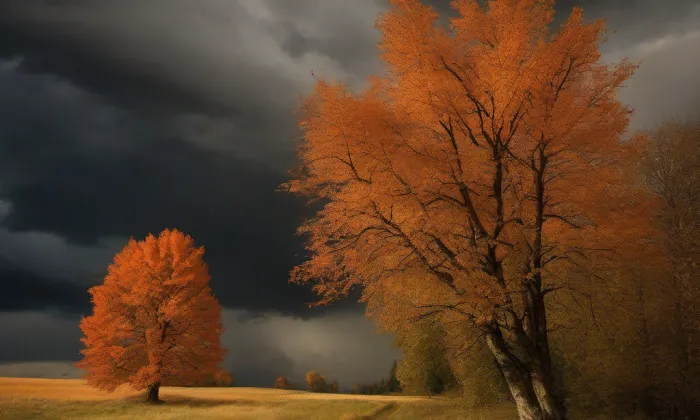 Kostel svatého Stanislava (Pitín) – autumn