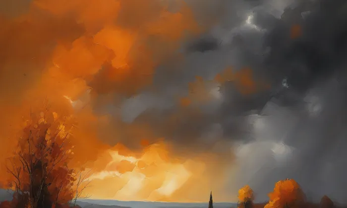 kostel svatého Tomáše (Domašov) – autumn