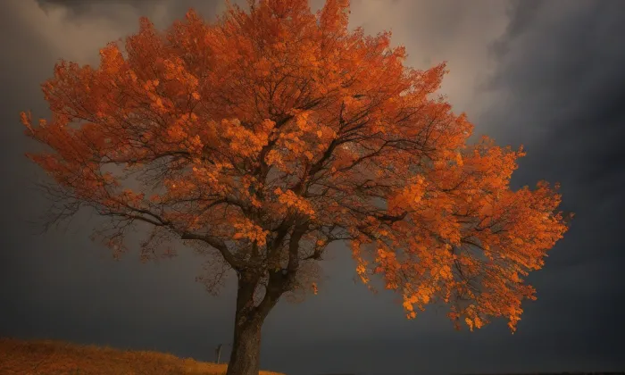 Kostel svatého Tomáše Becketa – autumn