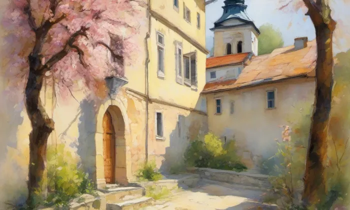 Kostel svatého Václava (Žatec) – spring