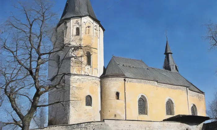 kostel svatého Václava (Činěves) – historical