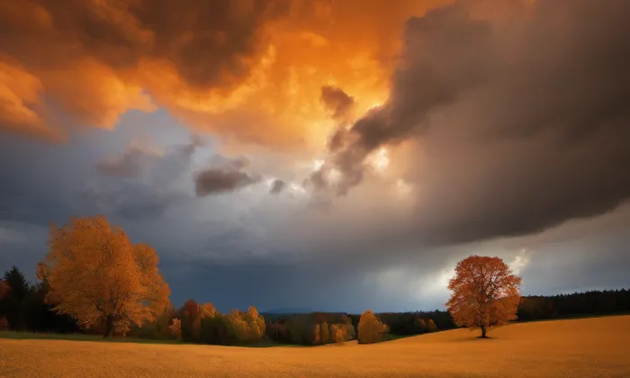 Kostel svatého Václava (Děčín V-Rozbělesy) – autumn
