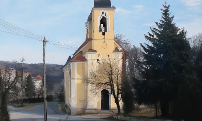 kostel svatého Václava (Domanín) – historical
