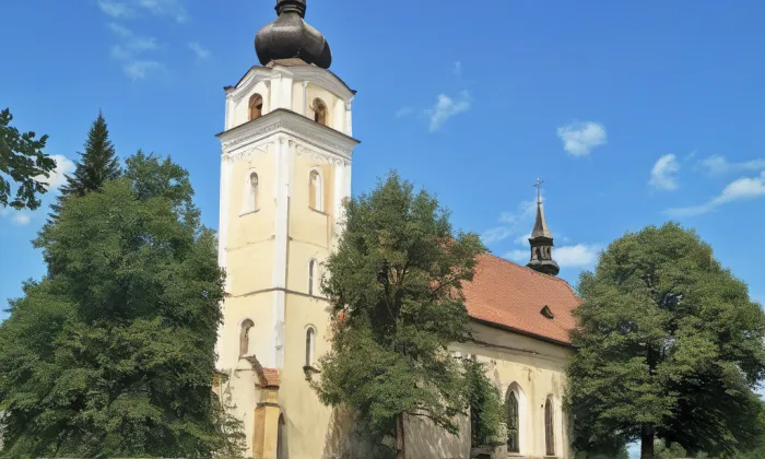 Kostel svatého Václava (Hulín) – historical