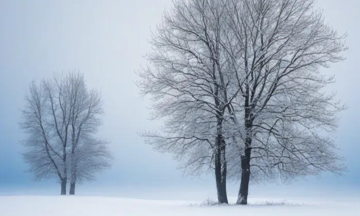 kostel svatého Václava (Jezbořice) – winter