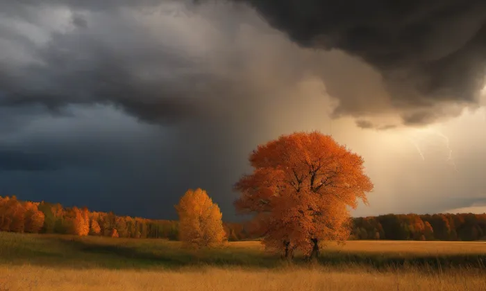 kostel svatého Václava (Lanškroun) – autumn