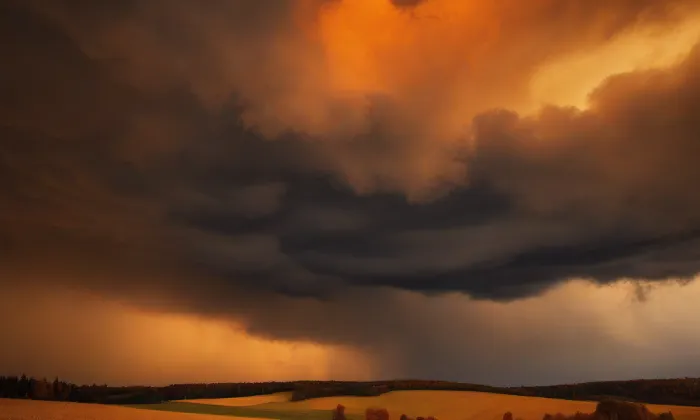 Kostel svatého Václava (Malá Bukovina) – autumn