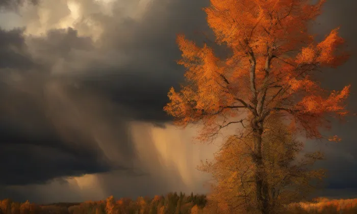 Kostel svatého Václava (Mníšek pod Brdy) – autumn