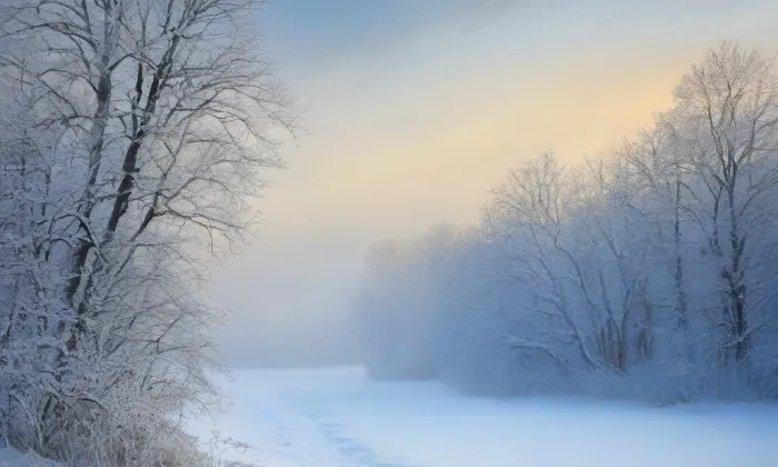 Kostel svatého Václava (Skály) – winter