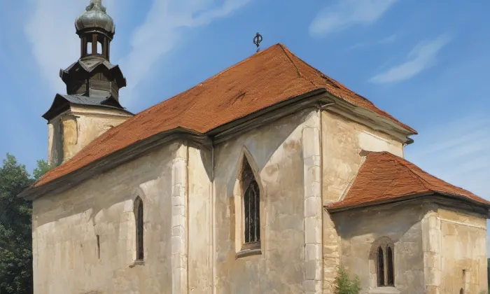 Kostel svatého Václava (Velká Černoc) – historical
