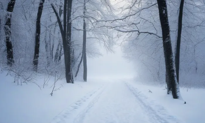 Kostel svatého Václava (Velká Černoc) – winter