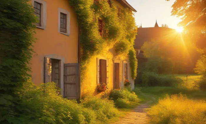 Kostel svatého Václava (Vrbčany) – summer