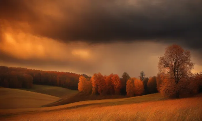 Kostel svatého Václava na Zderaze – autumn