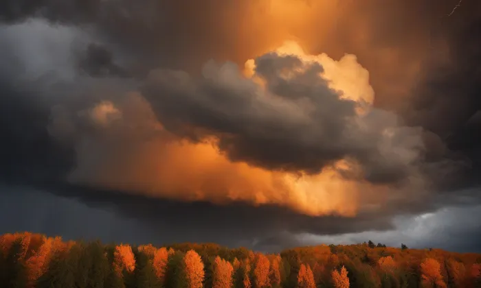Kostel svatého Václava v Bohnicích – autumn