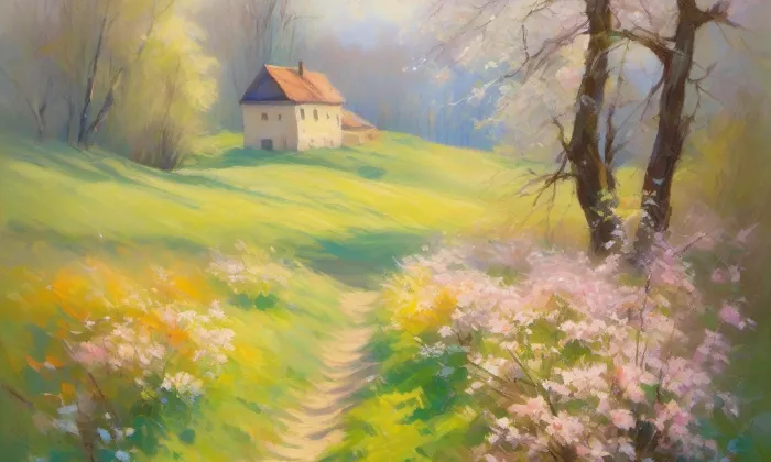 Kostel svatého Václava v Bohnicích – spring
