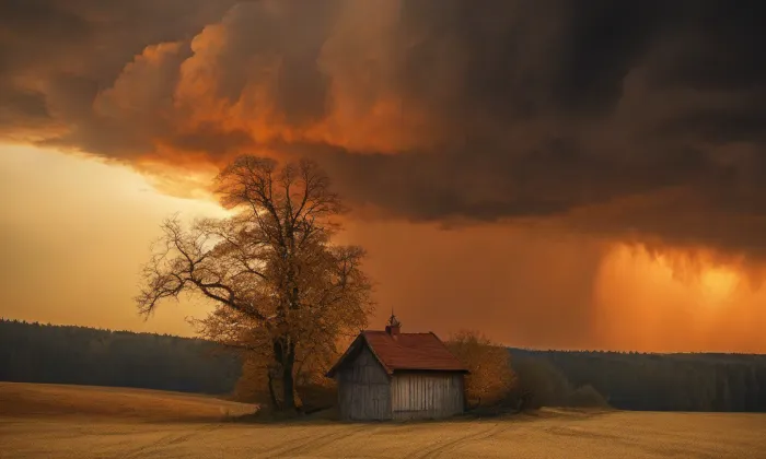 Kostel svatého Václava v Lokti – autumn