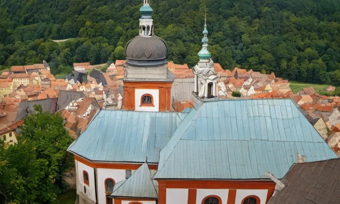 Kostel svatého Václava v Lokti – historical