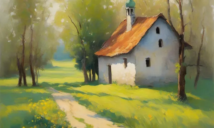 Kostel svatého Václava v Lokti – spring