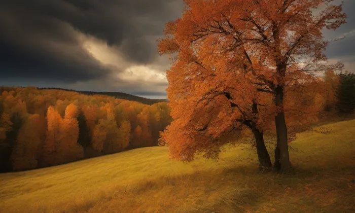 Kostel svatého Víta (Horní Paseka) – autumn