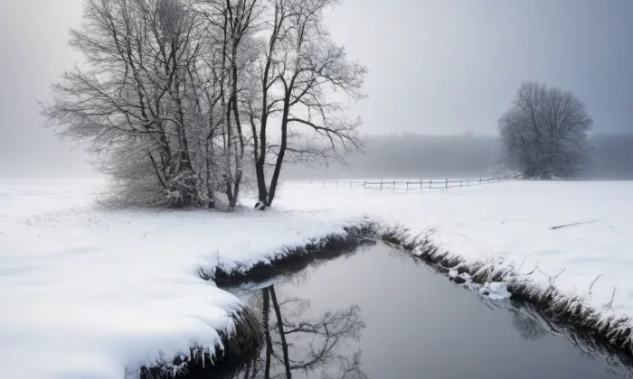 Kostel svatého Víta (Horní Paseka) – winter